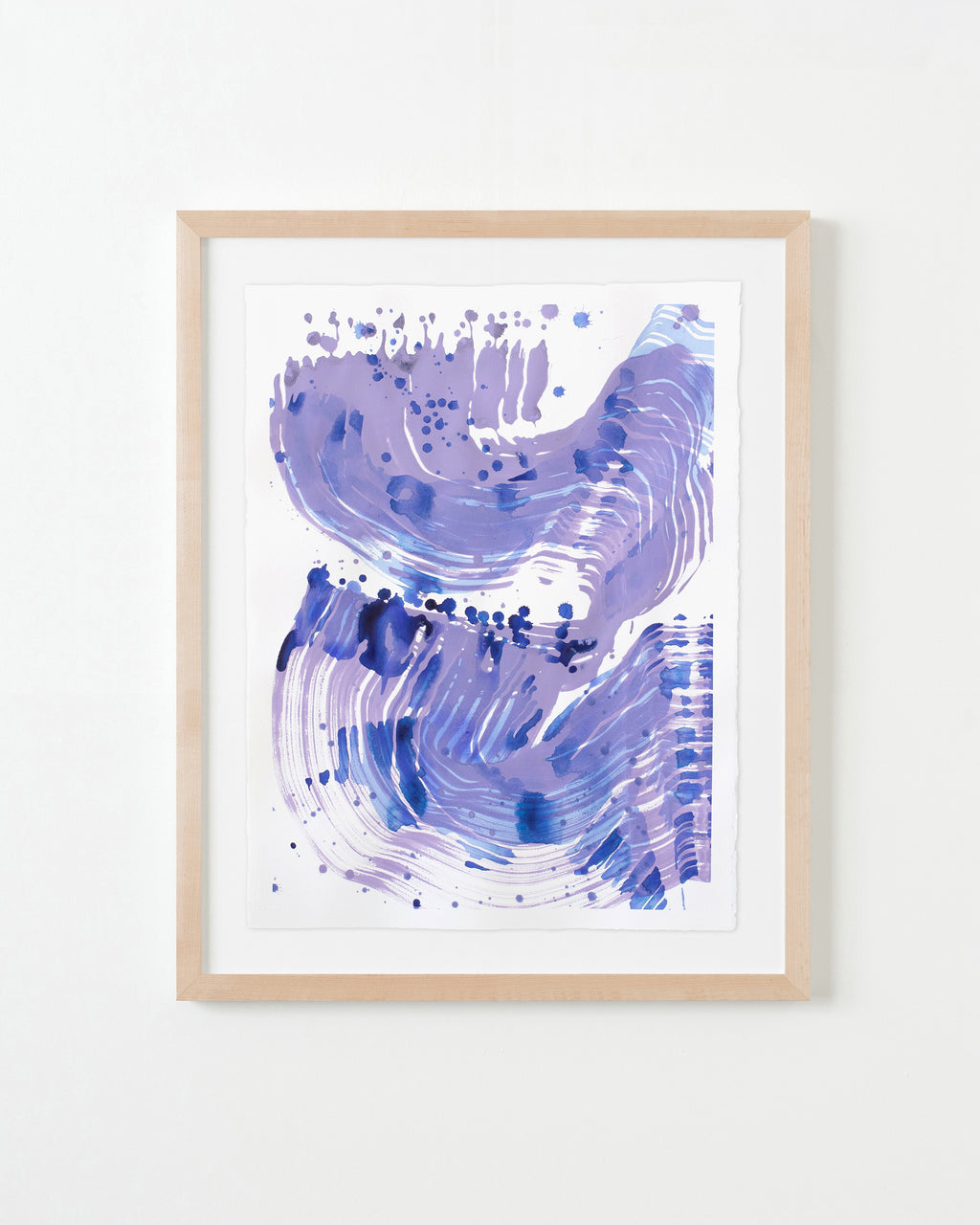 Painting by Linda Colletta titled "Lagoon VI" - 4.