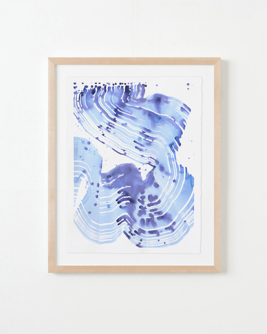 Painting by Linda Colletta titled "Lagoon VII" - 4.