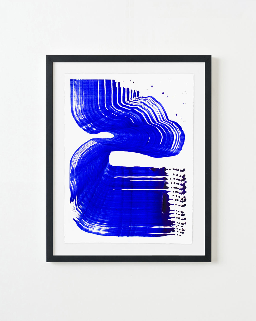 Painting by Linda Colletta titled "Lapis III" - 3.