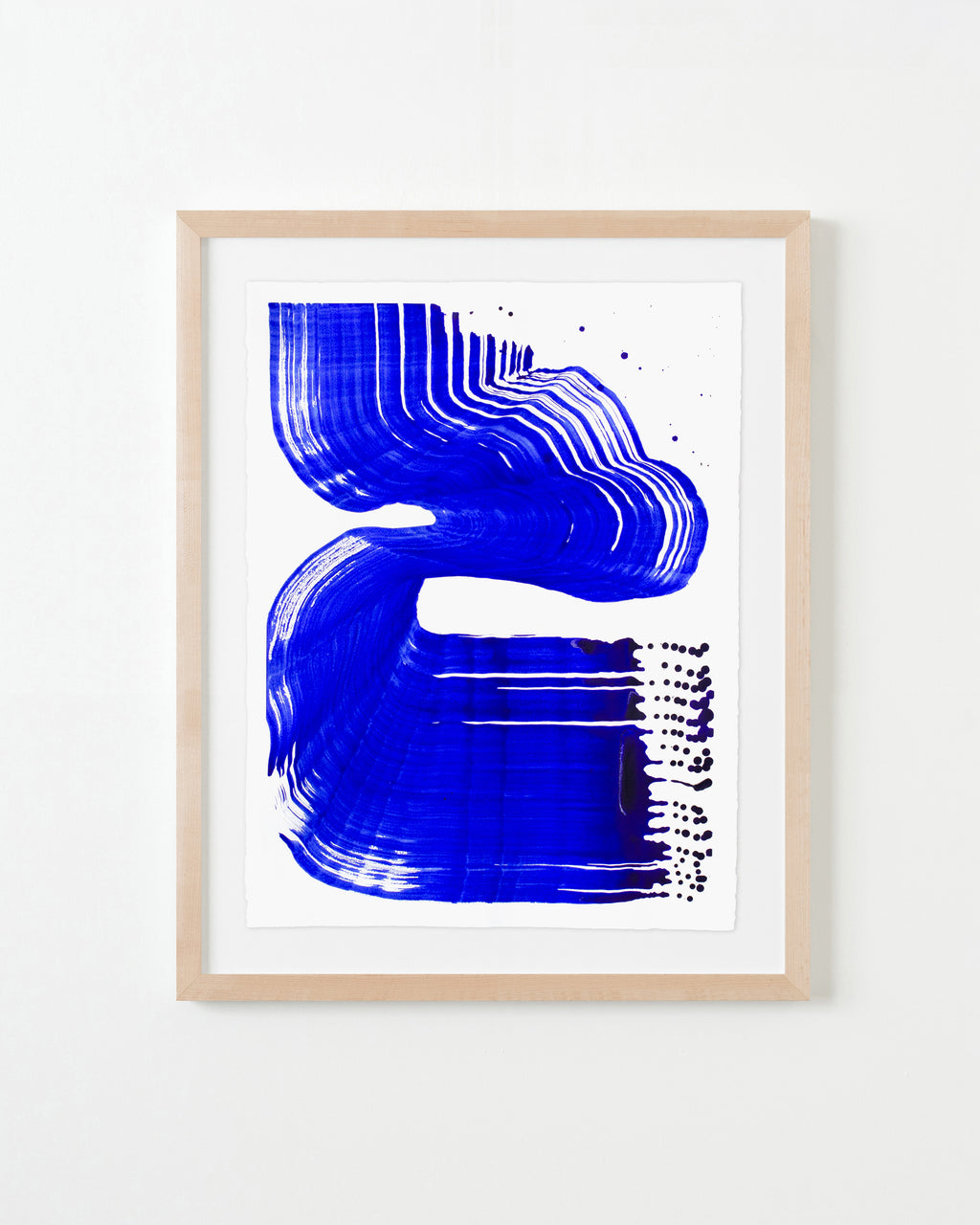 Painting by Linda Colletta titled "Lapis III" - 4.