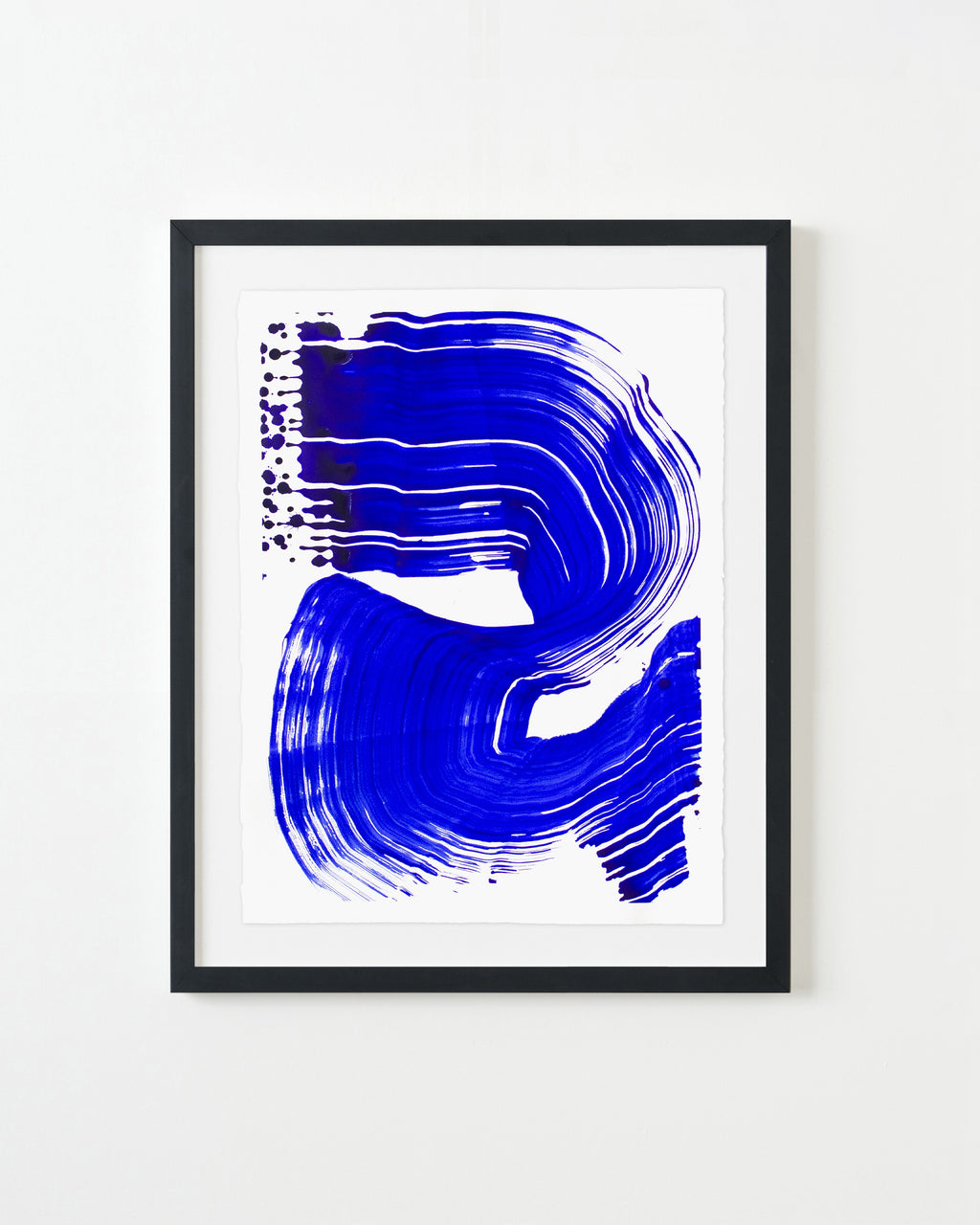 Painting by Linda Colletta titled "Lapis IV" - 3.