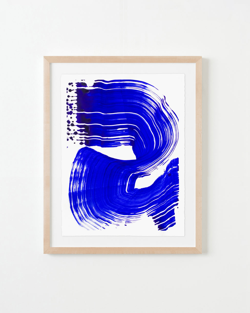 Painting by Linda Colletta titled "Lapis IV" - 4.