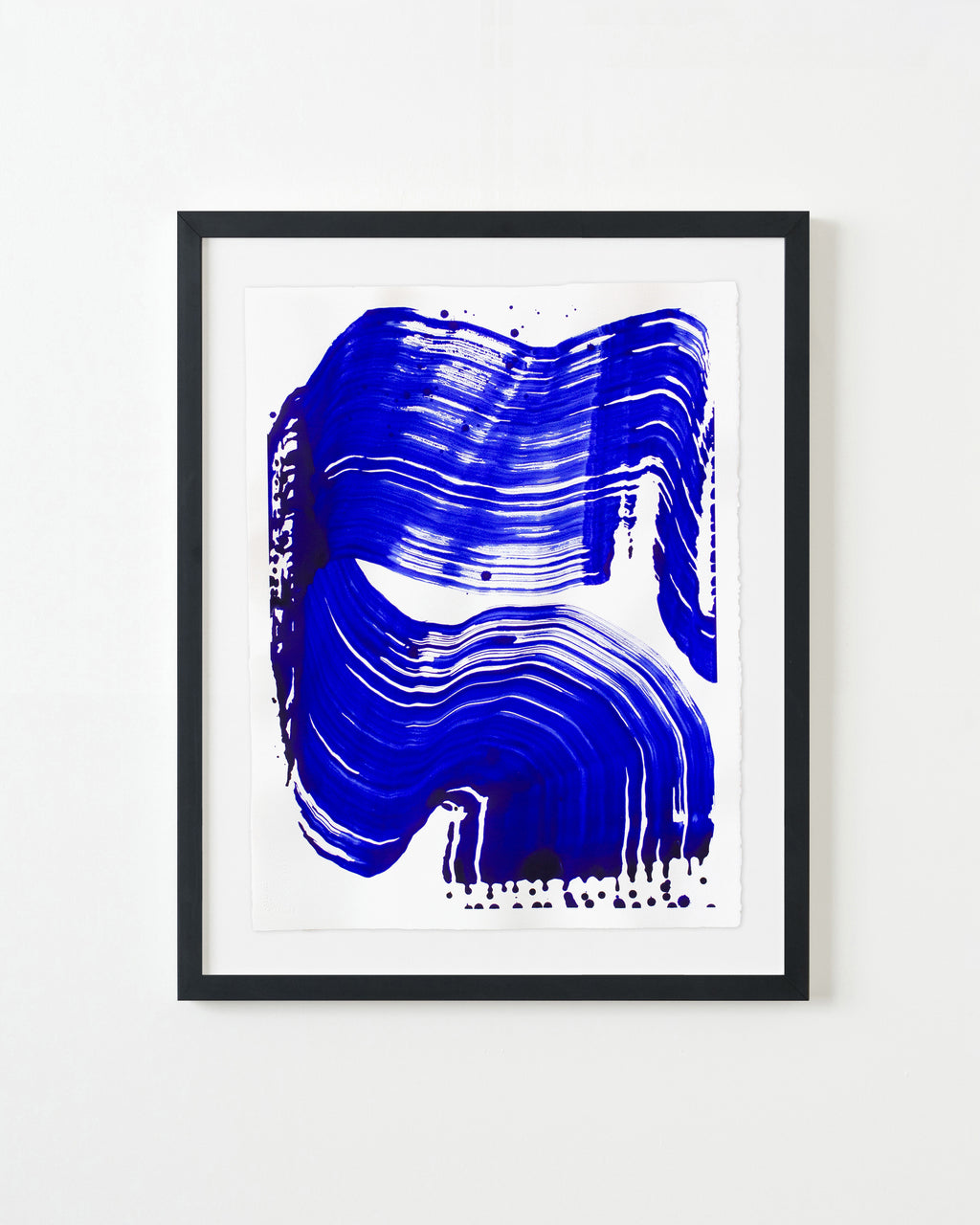 Painting by Linda Colletta titled "Lapis V" - 3.