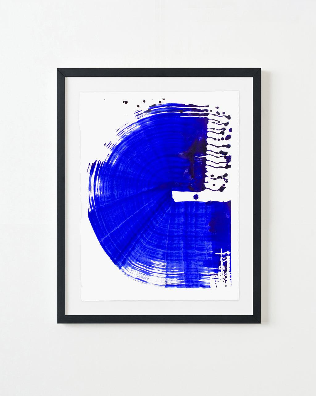 Painting by Linda Colletta titled "Lapis VI" - 3.