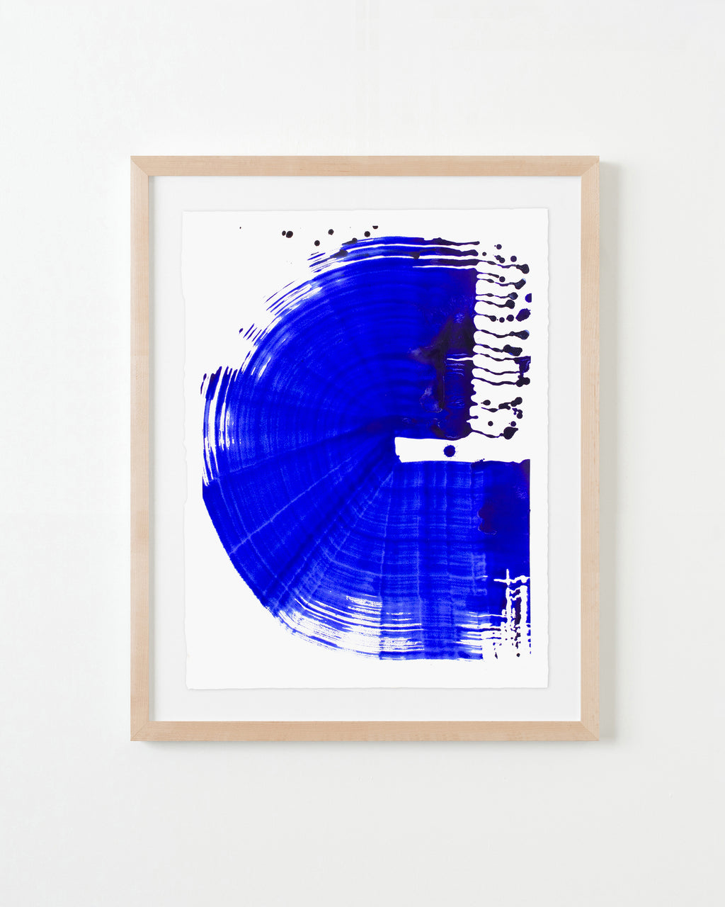 Painting by Linda Colletta titled "Lapis VI" - 4.