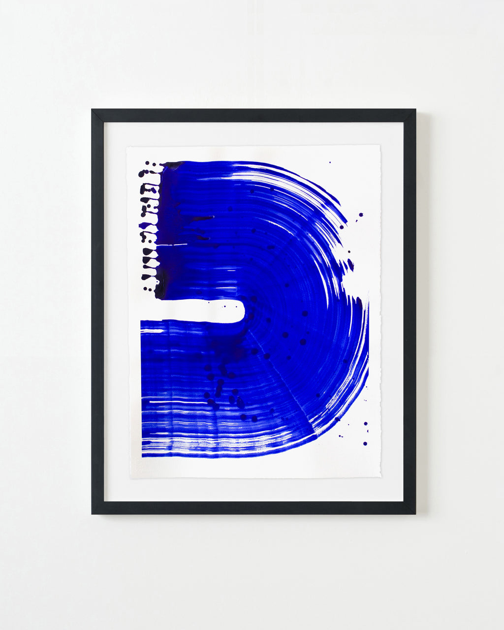 Painting by Linda Colletta titled "Lapis VII" - 3.