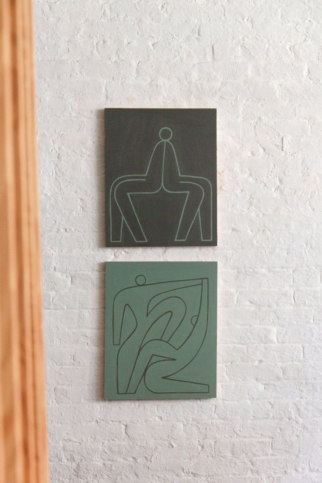 Painting by Lourenço Providência titled "conversation 5" - 9.