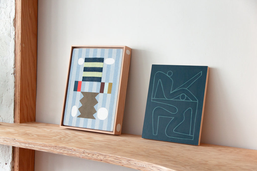 Painting by Lourenço Providência titled "conversation 4" - 9.