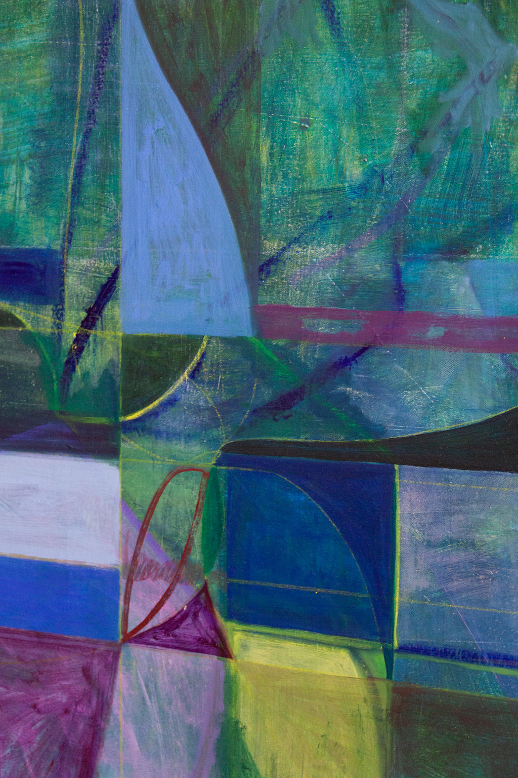 Painting by Jackie Meier titled "A Jealous Zephyr" - 3.