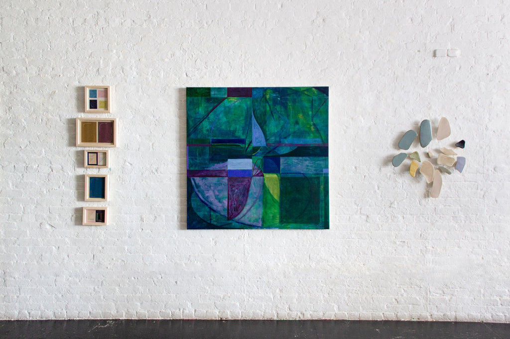 Painting by Jackie Meier titled "A Jealous Zephyr" - 5.