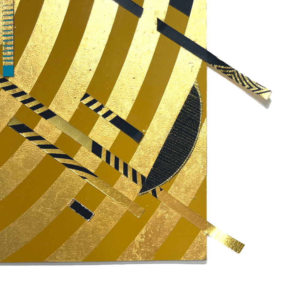 Mixed Media by Lisa Hunt titled "Cross Sections Free Form No. 17" - 3.