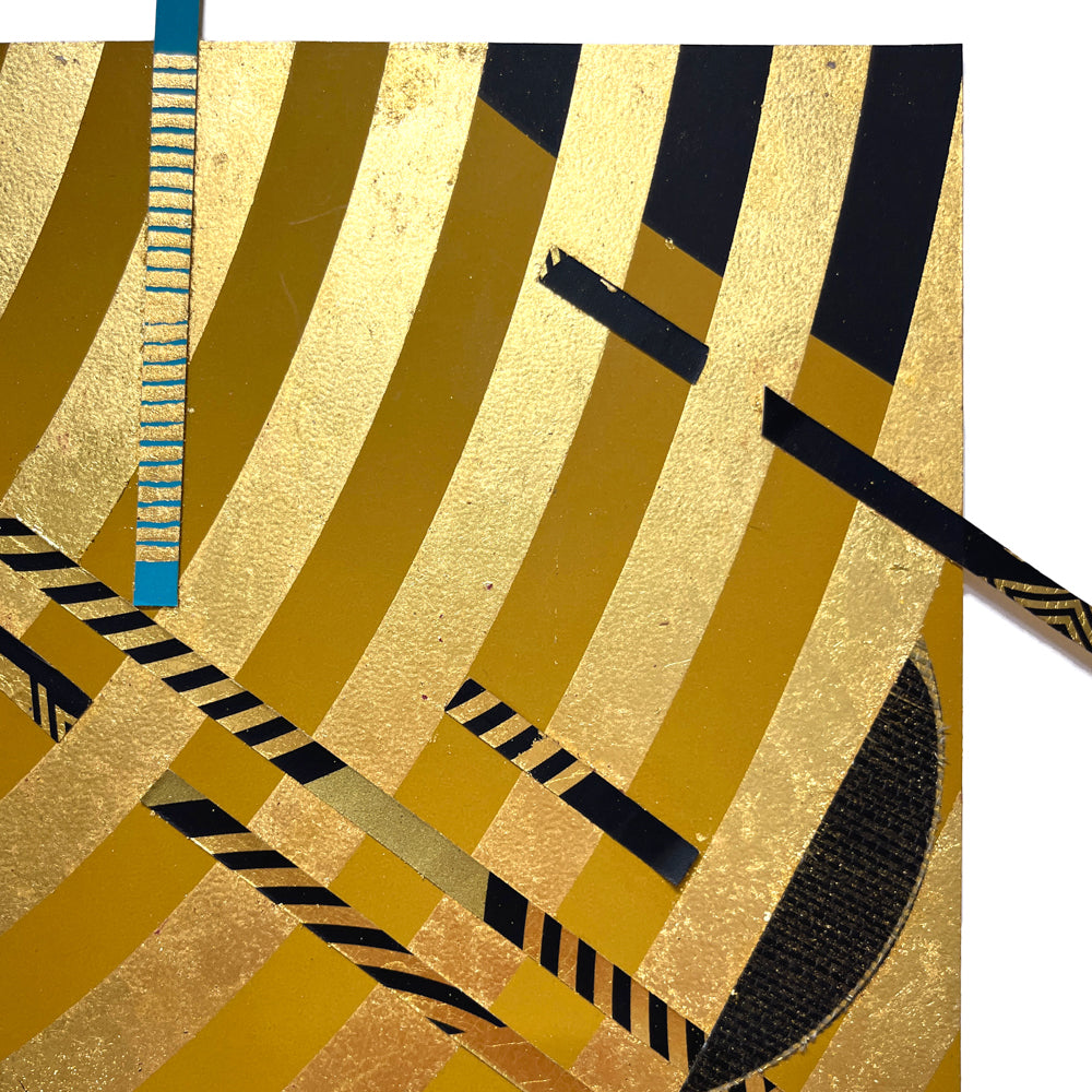 Mixed Media by Lisa Hunt titled "Cross Sections Free Form No. 17" - 5.