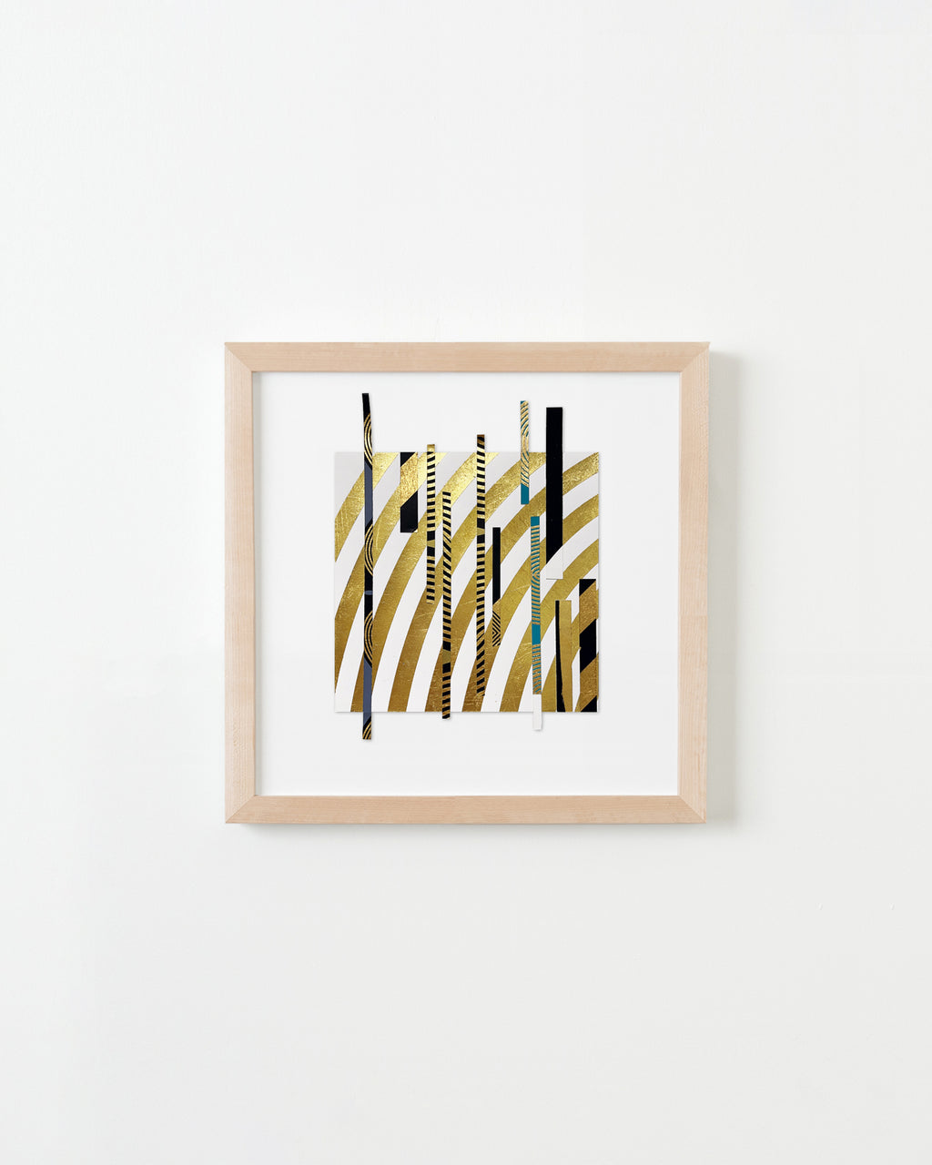 Mixed Media by Lisa Hunt titled "Cross Sections Free Form No. 18" - 7.