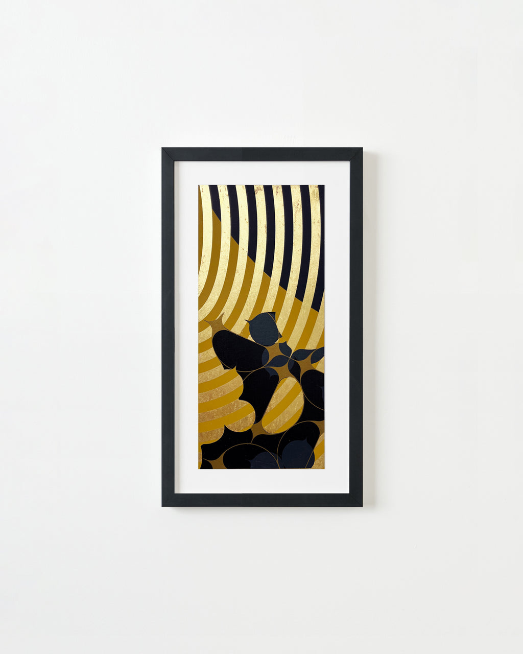 Mixed Media by Lisa Hunt titled "Cross Sections Free Form No. 19" - 5.