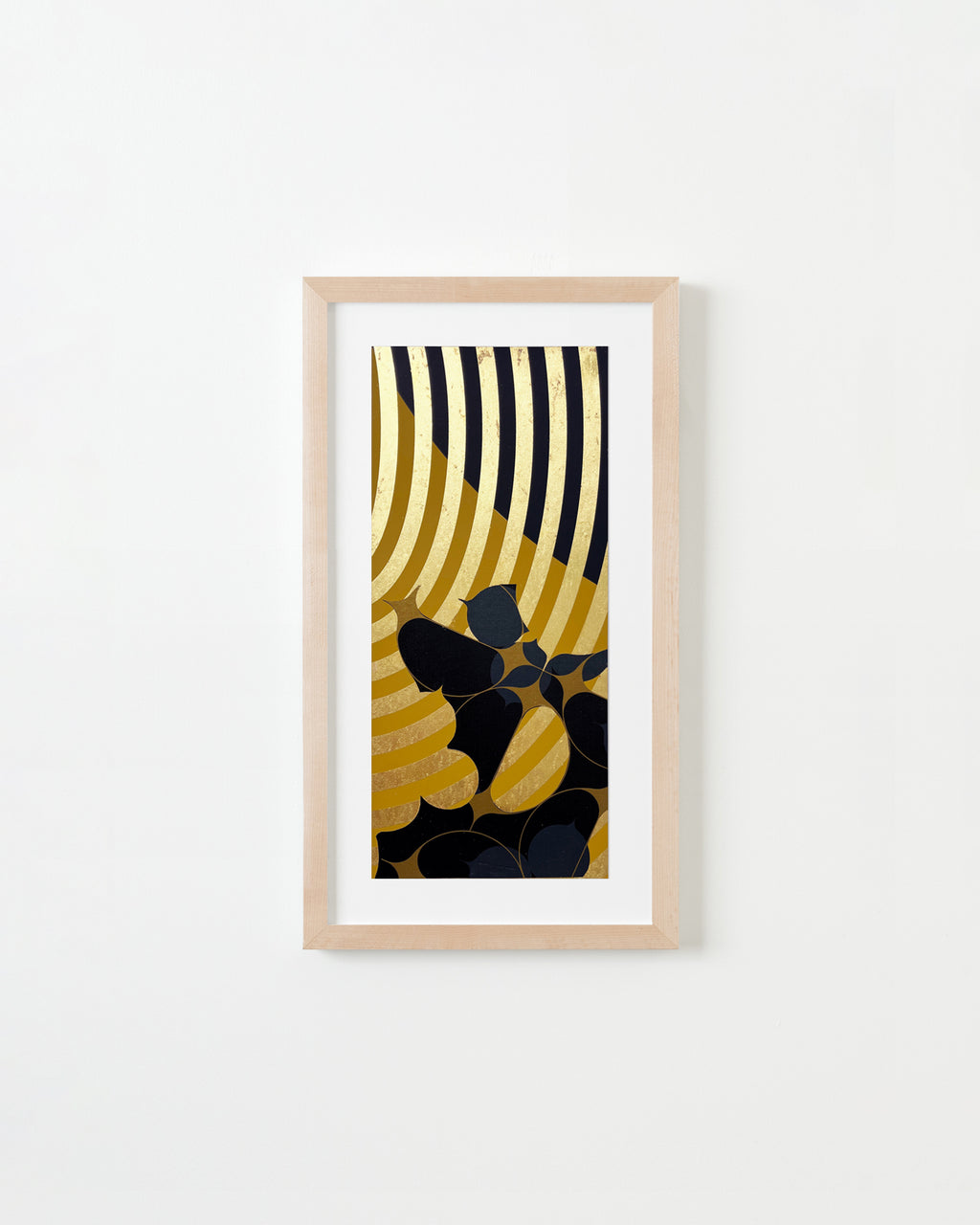 Mixed Media by Lisa Hunt titled "Cross Sections Free Form No. 19" - 6.