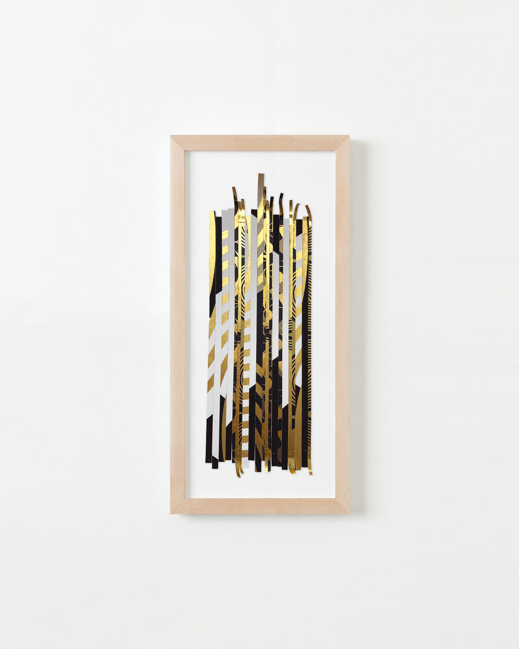 Mixed Media by Lisa Hunt titled "Cross Sections Free Form No. 20" - 6.