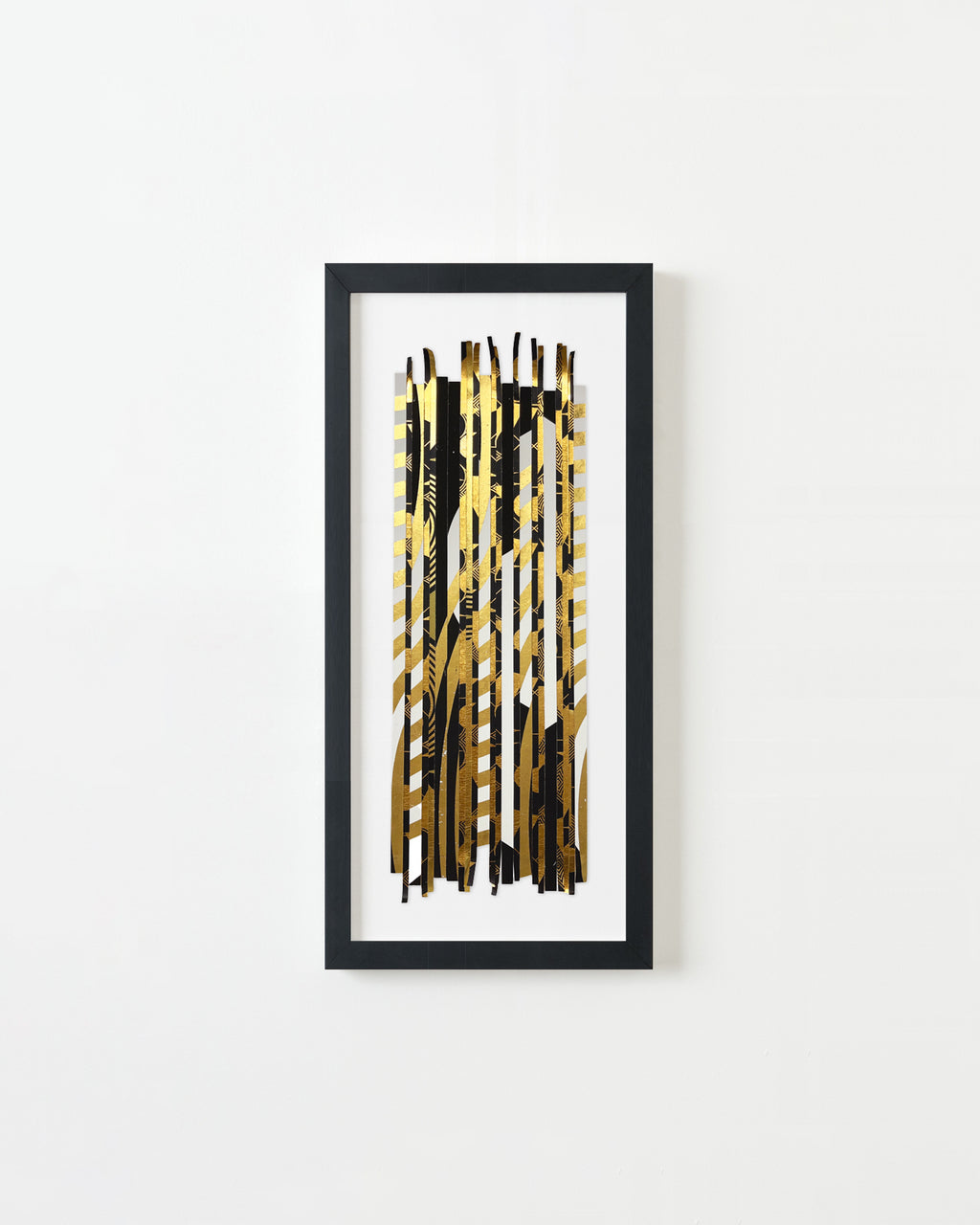 Mixed Media by Lisa Hunt titled "Cross Sections Free Form No. 21" - 4.