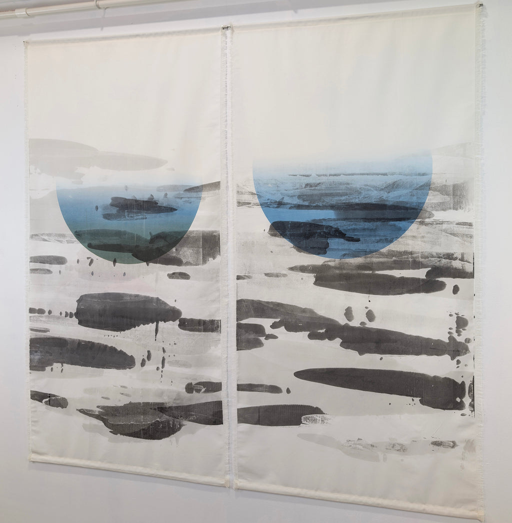 Print by Keiko Kamata titled "Littoral 1" - 3.