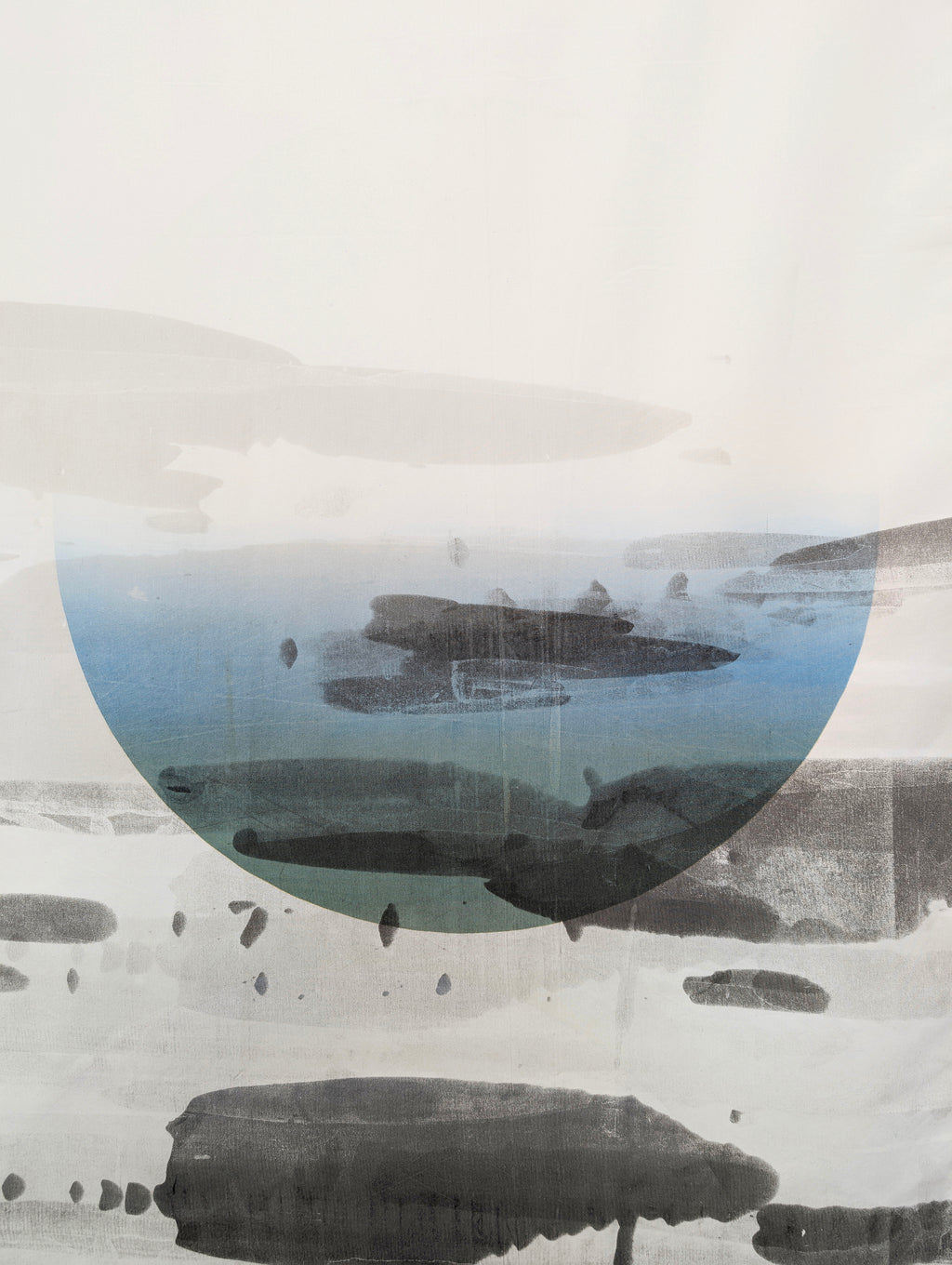 Print by Keiko Kamata titled "Littoral 1" - 5.