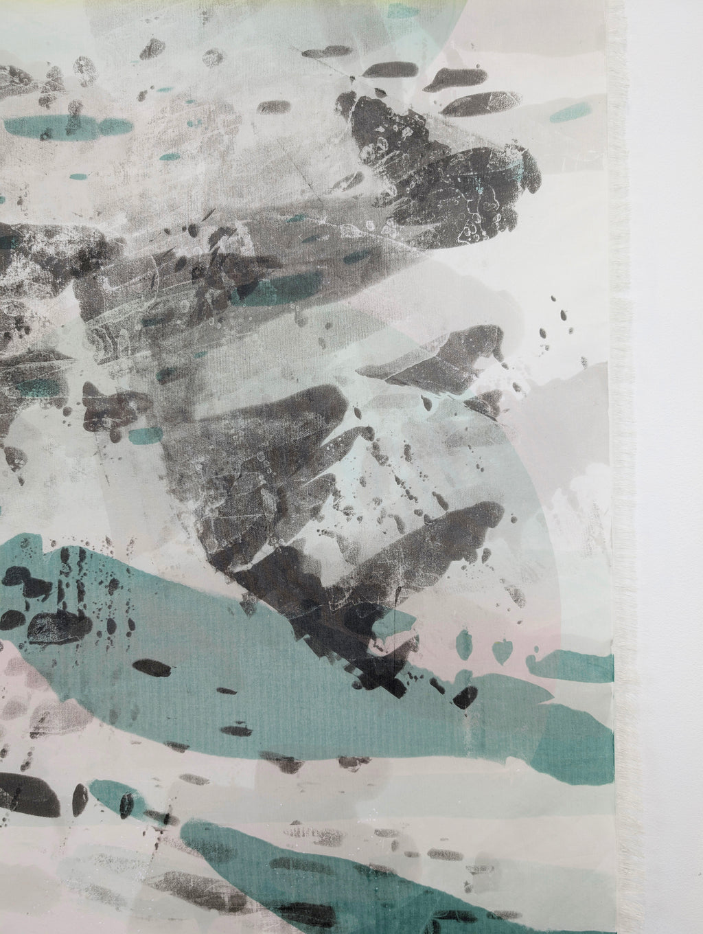 Print by Keiko Kamata titled "Littoral 5" - 5.