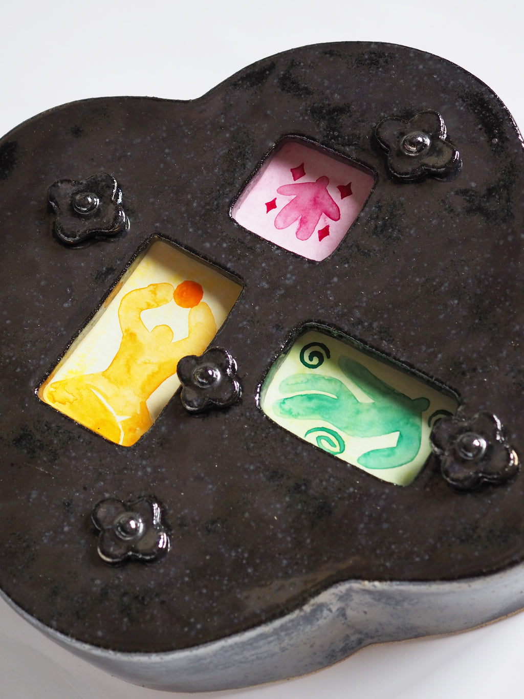 Mixed Media by Jocelyn Tsaih titled "Looking Glass" - 3.