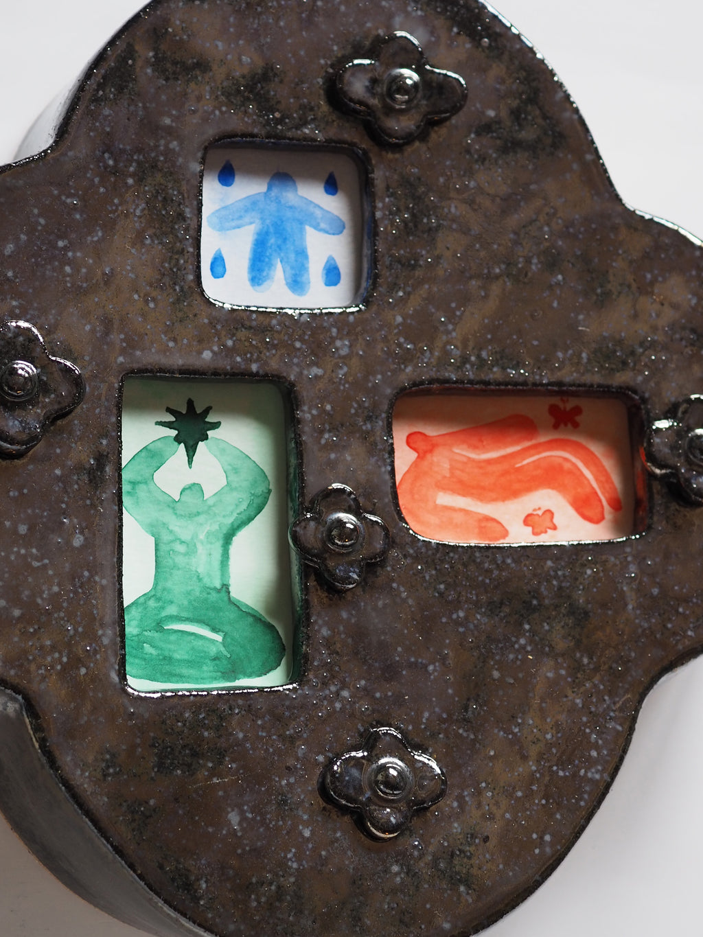 Mixed Media by Jocelyn Tsaih titled "Looking Glass" - 5.
