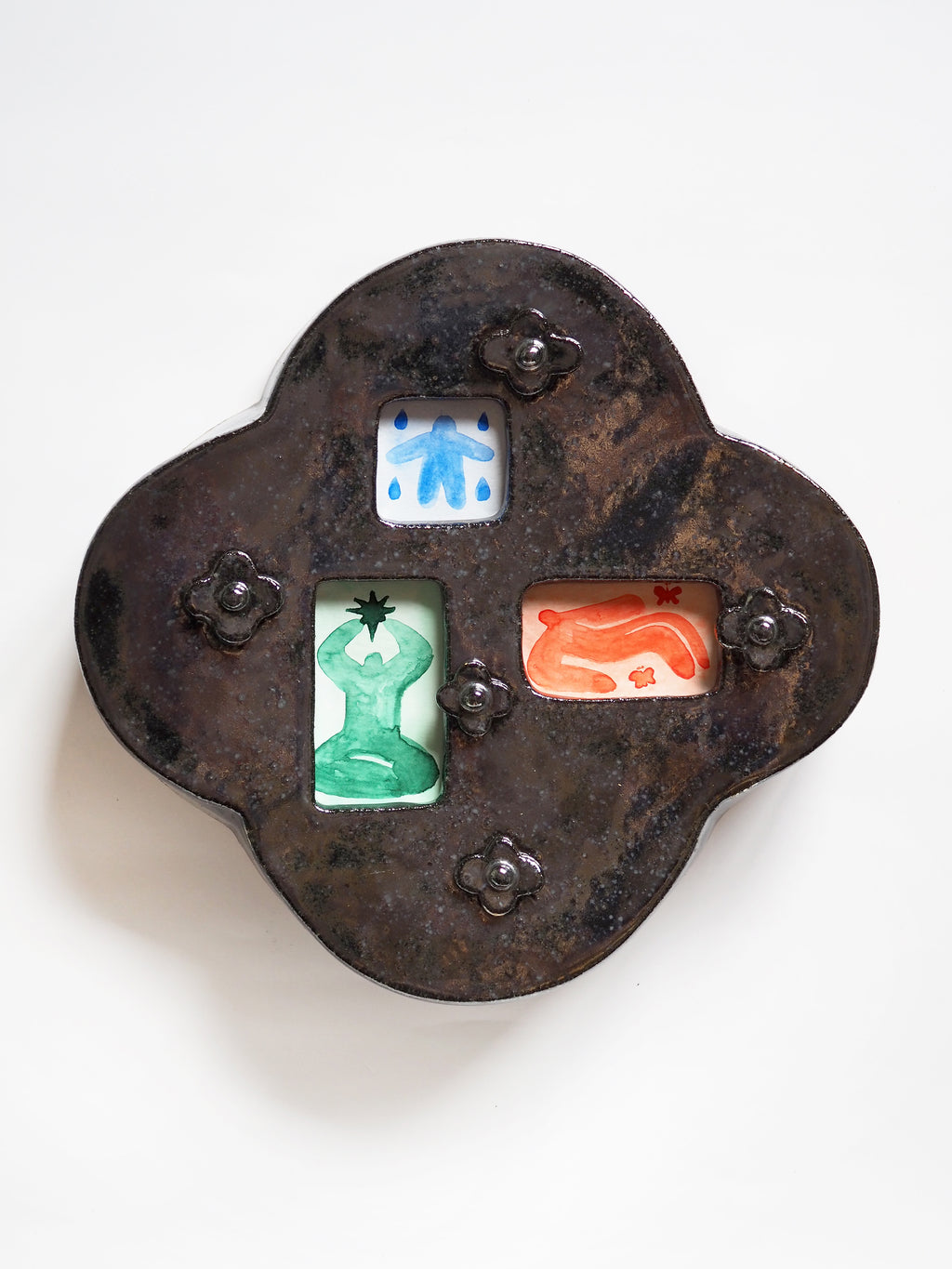 Mixed Media by Jocelyn Tsaih titled "Looking Glass" - 4.