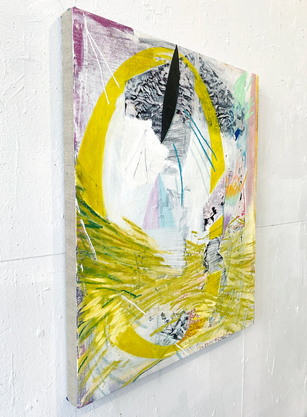 Painting by Tyler Scheidt titled "Loop" - 3.