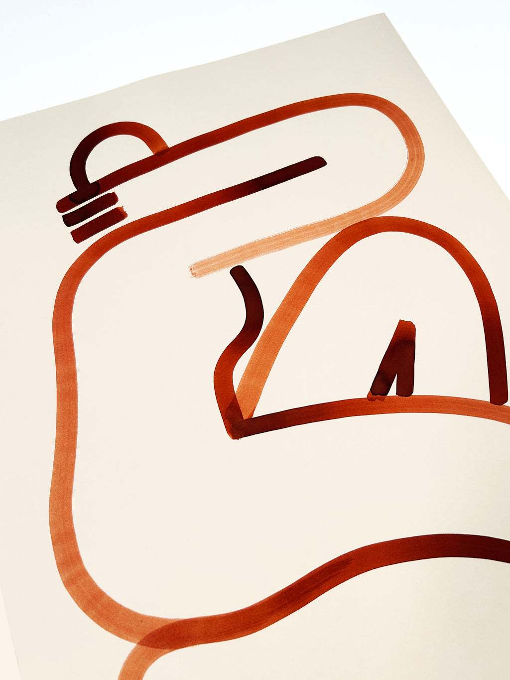 Painting by Lourenço Providência titled "body5" - 4.