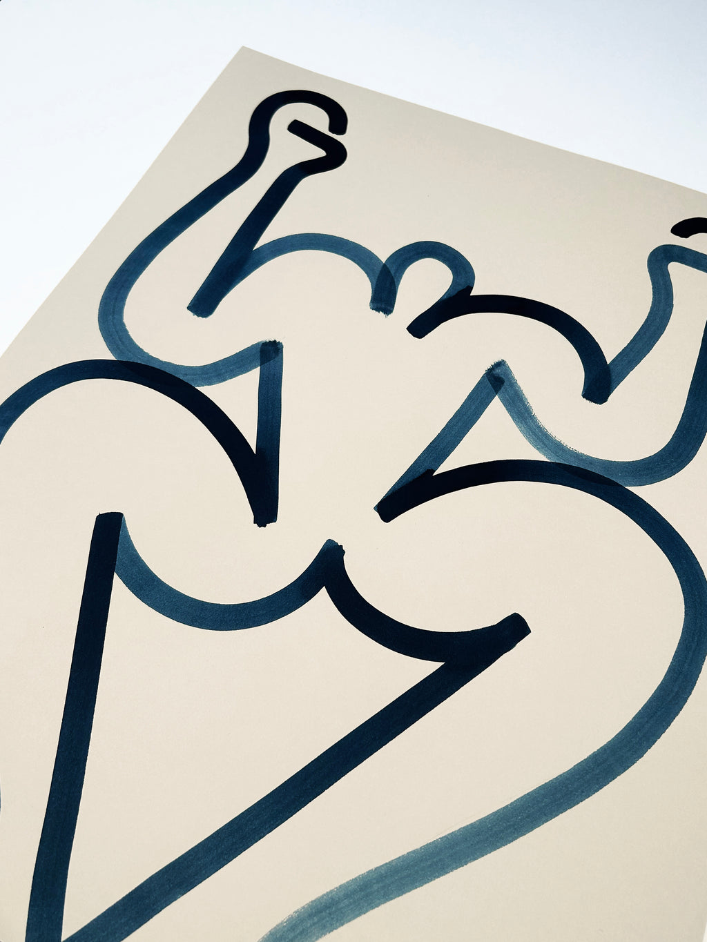 Painting by Lourenço Providência titled "body8" - 4.