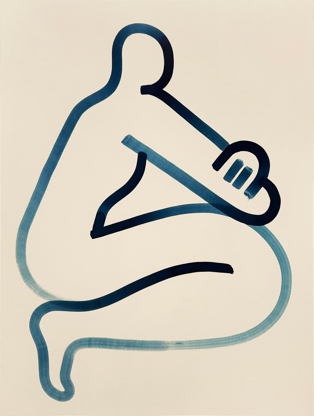 Painting by Lourenço Providência titled "body1" - 2.