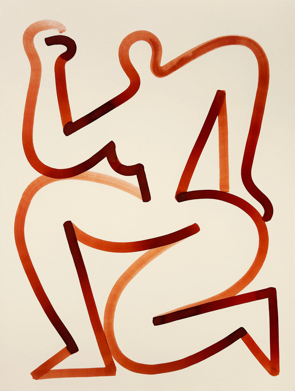 Painting by Lourenço Providência titled "body3" - 2.