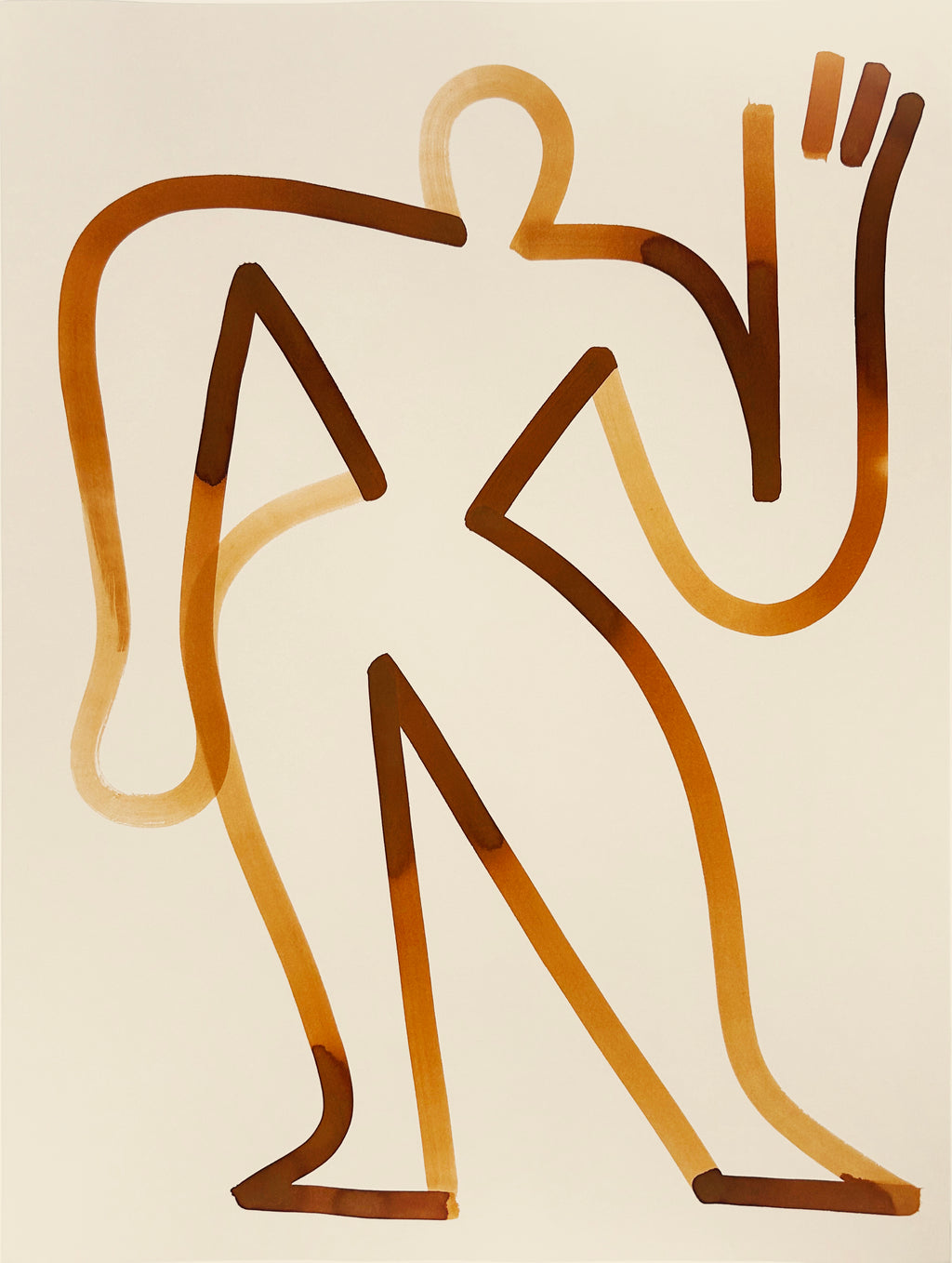 Painting by Lourenço Providência titled "body4" - 2.