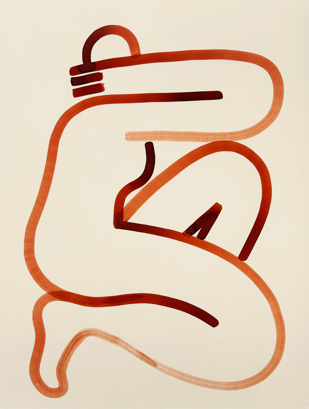 Painting by Lourenço Providência titled "body5" - 2.