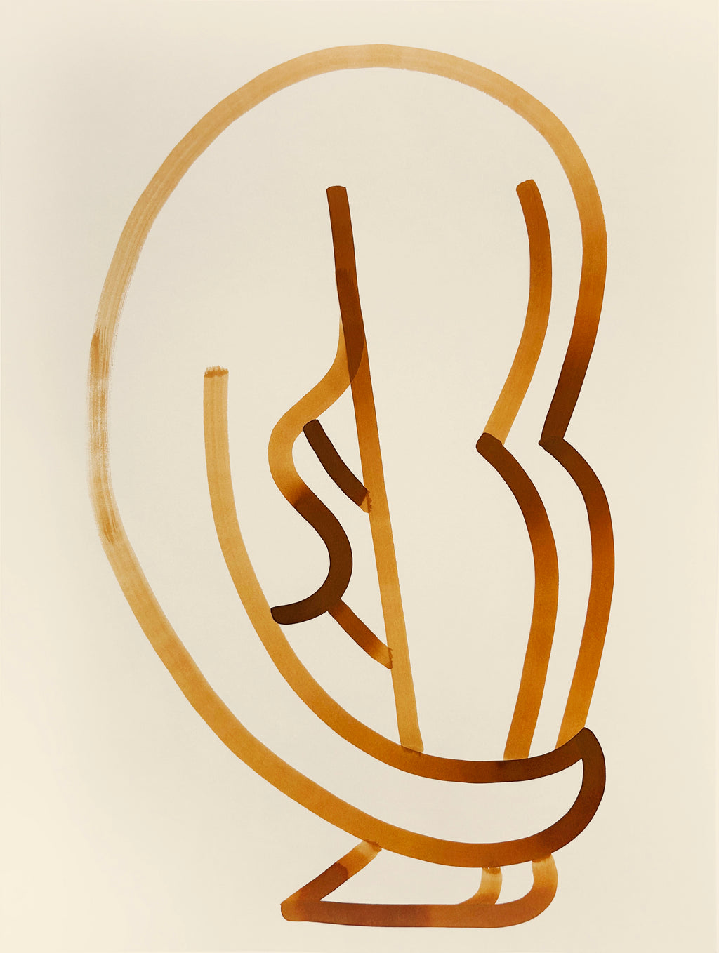 Painting by Lourenço Providência titled "body9" - 2.