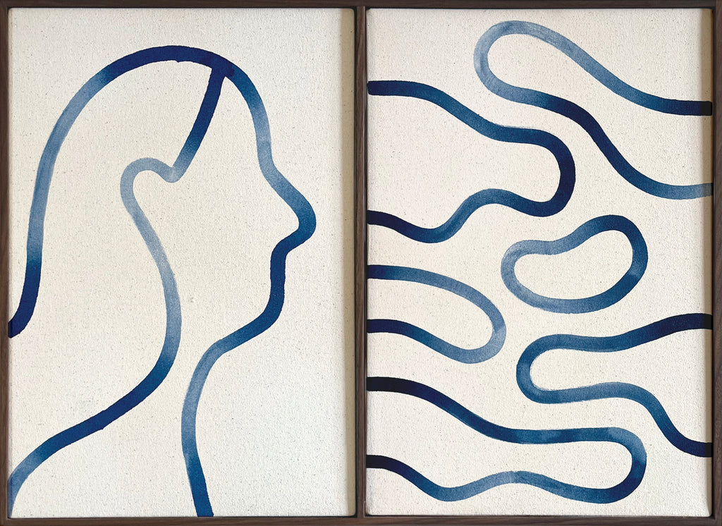Painting by Lourenço Providência titled "Céu" - 2.
