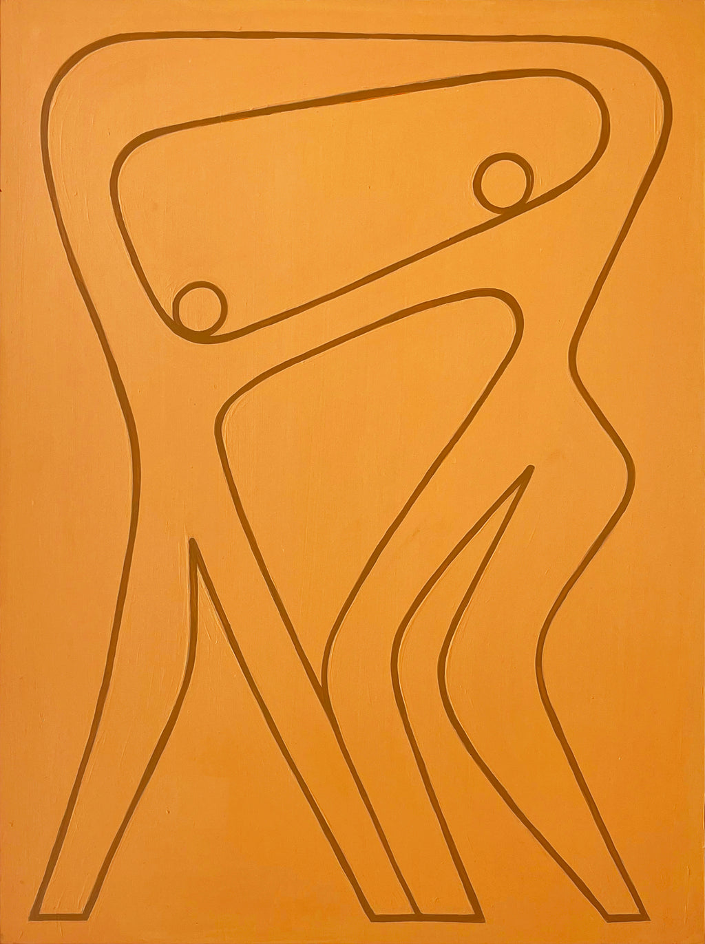 Painting by Lourenço Providência titled "conversation 7" - 2.