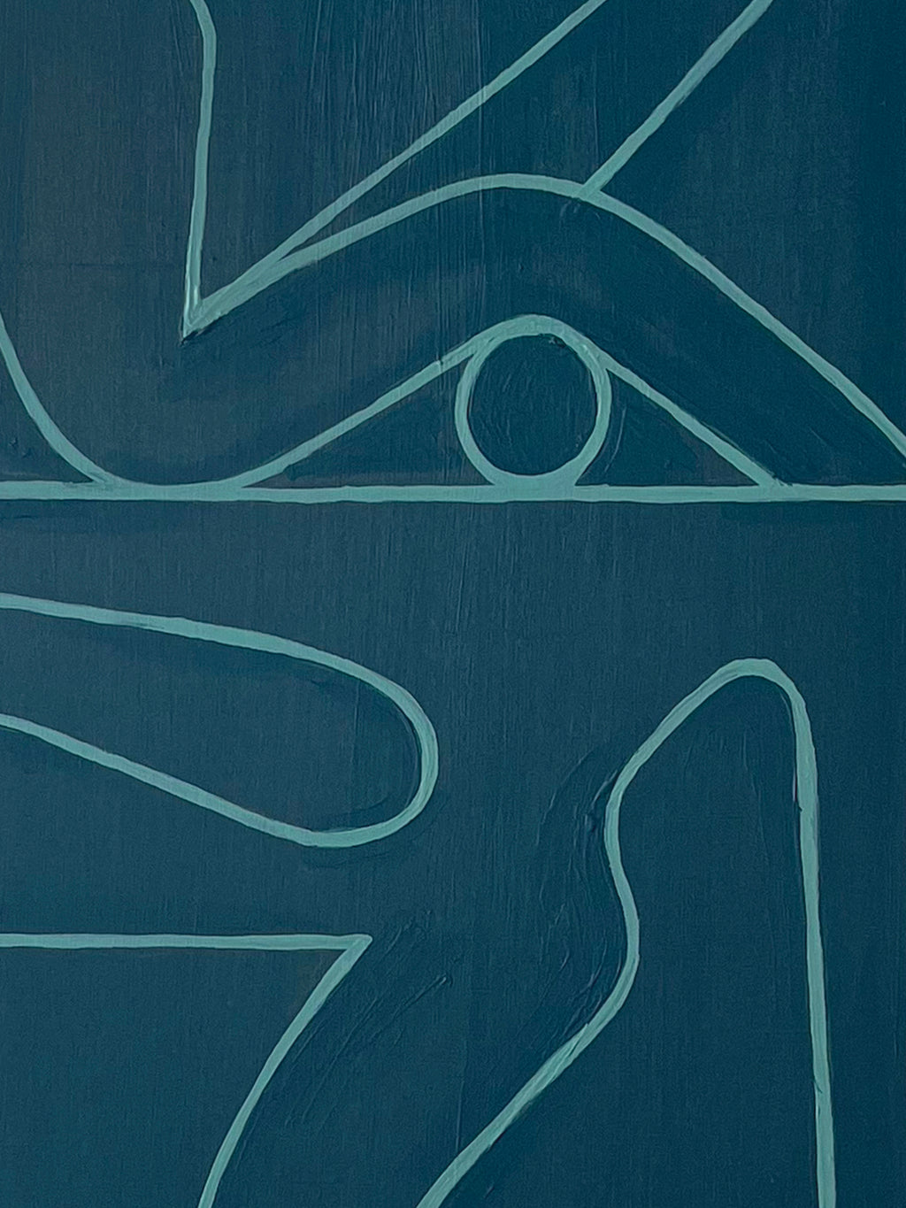 Painting by Lourenço Providência titled "conversation 4" - 3.