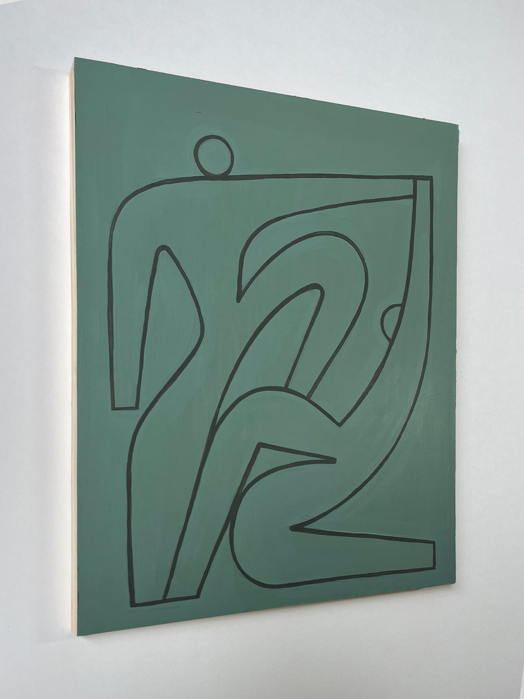 Painting by Lourenço Providência titled "conversation 5" - 4.