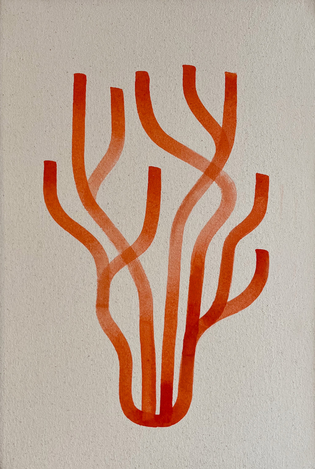 Painting by Lourenço Providência titled "Mão" - 6.