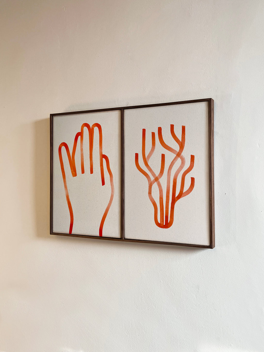 Painting by Lourenço Providência titled "Mão" - 3.