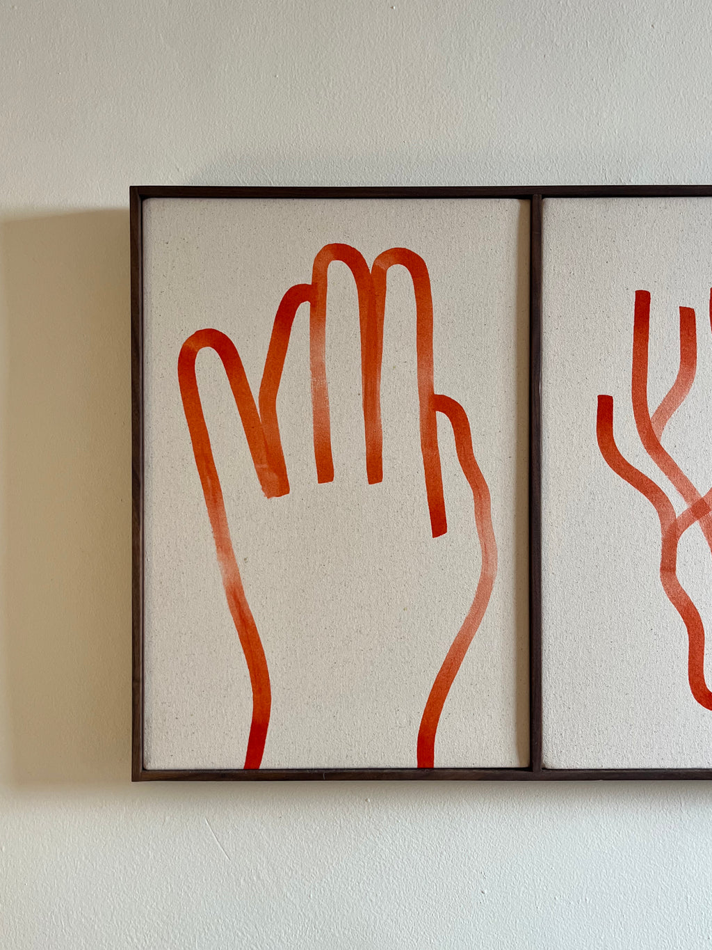 Painting by Lourenço Providência titled "Mão" - 5.