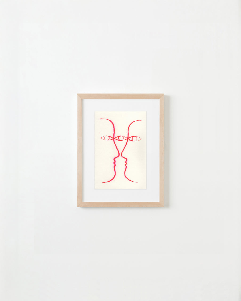 Drawing by Lourenço Providência titled "merger" - 4.