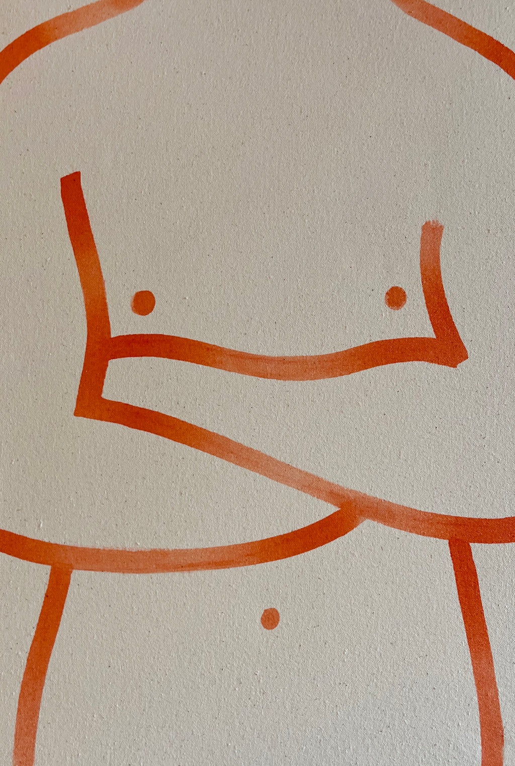 Painting by Lourenço Providência titled "Nó" - 4.