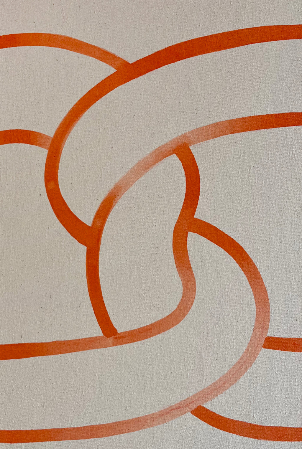 Painting by Lourenço Providência titled "Nó" - 5.