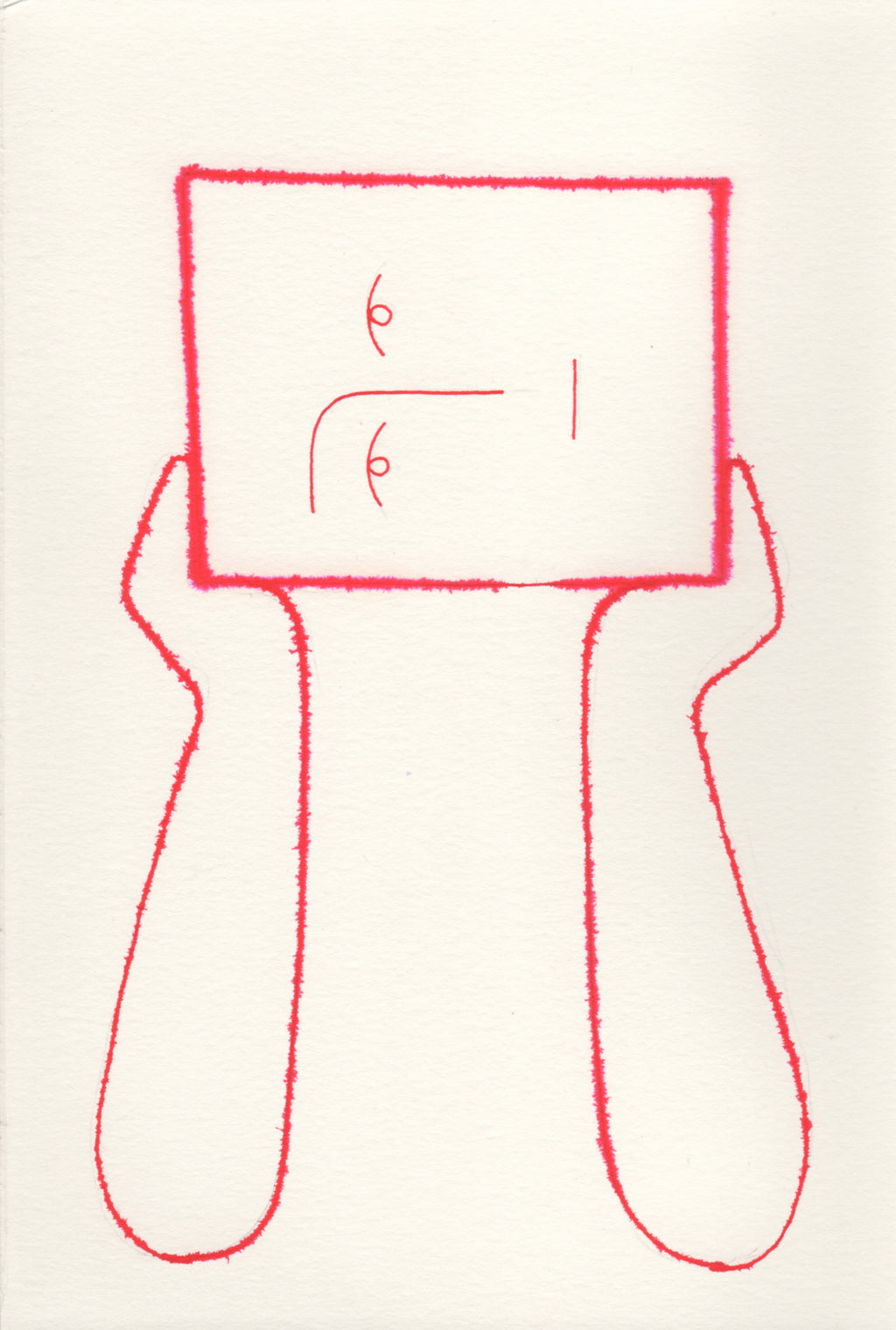 Drawing by Lourenço Providência titled "pause" - 2.