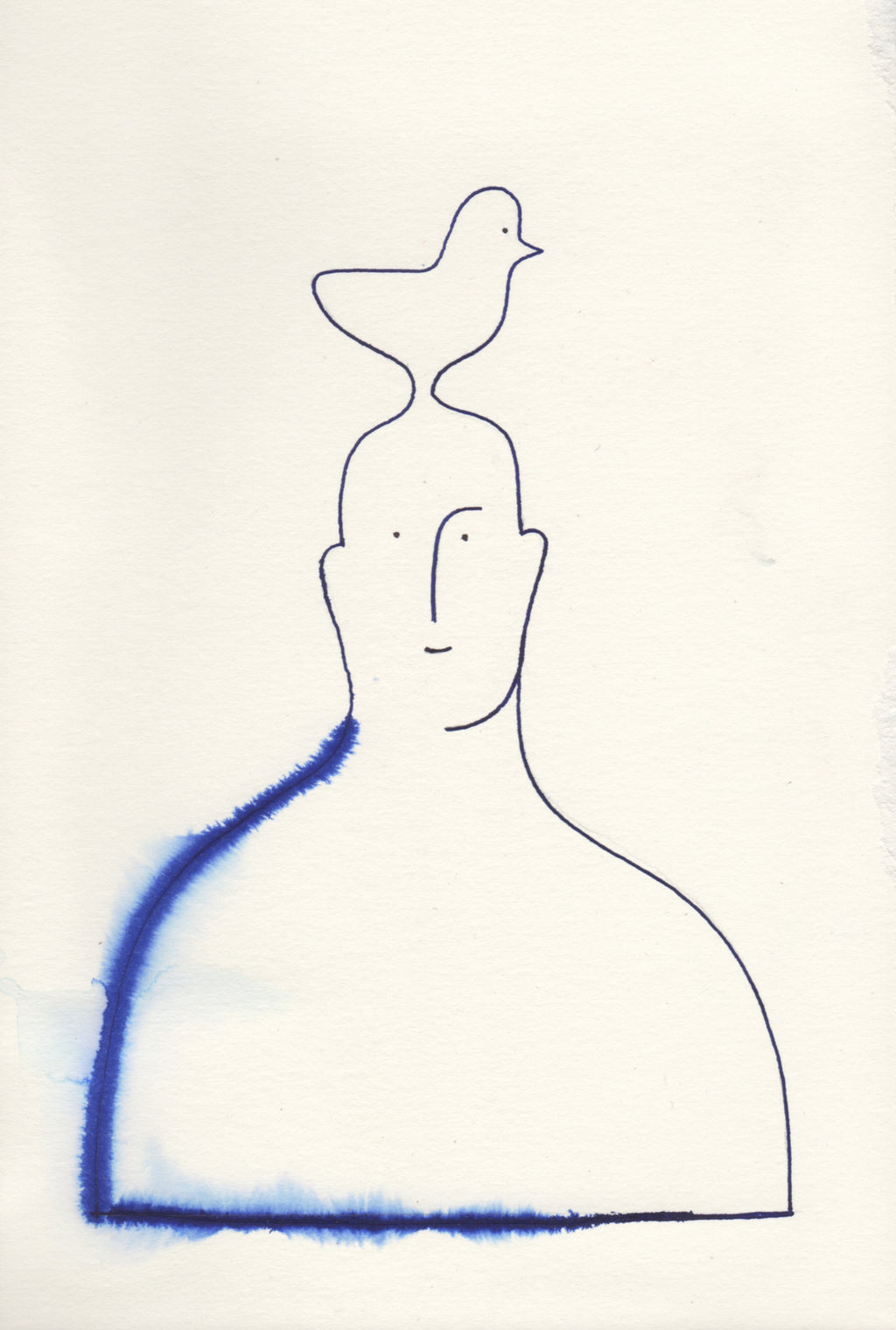 Drawing by Lourenço Providência titled "rest" - 2.