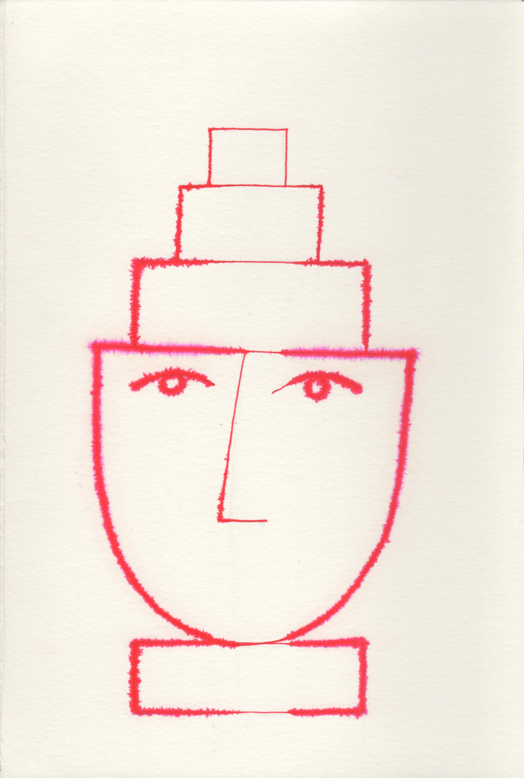 Drawing by Lourenço Providência titled "rise" - 2.