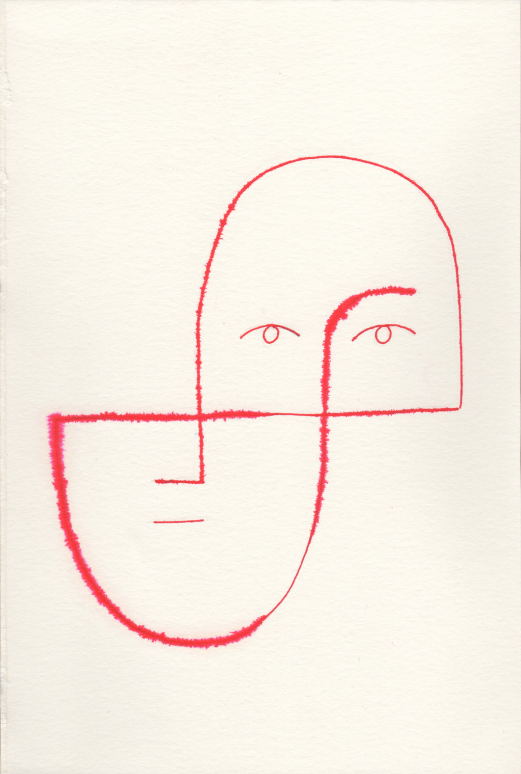 Drawing by Lourenço Providência titled "twist" - 2.