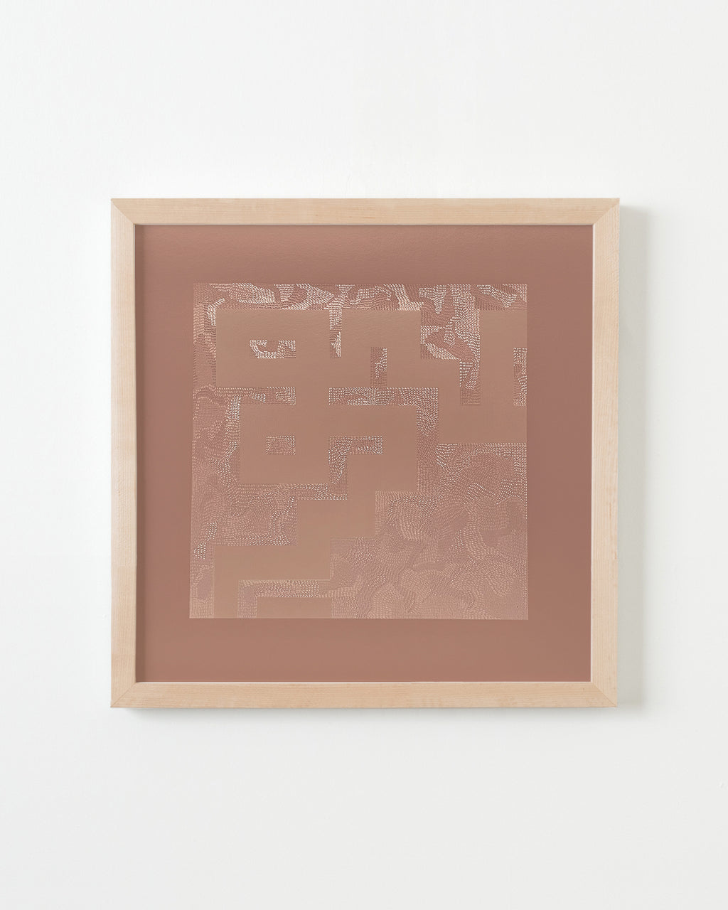 Drawing by Lucha Rodriguez titled "Bultos y Viajes, Knife Drawing II" - 3.